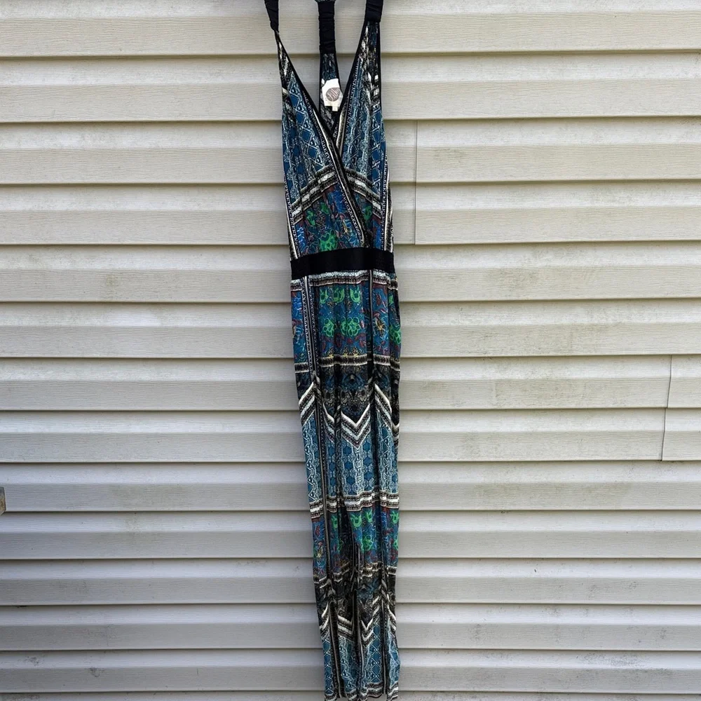 Anthropologie | Lilka Antora Cropped Jumpsuit size Large